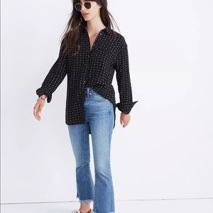 Madewell Oversized Ex-Boyfriend Shirt in Mayfair Foulard